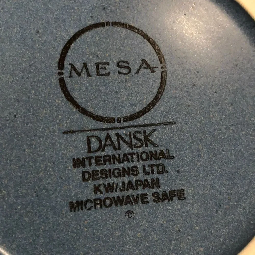 Dansk Mesa Saucer     Set of 2 EUC